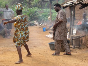 Filming 'My Name, My Identity' in Ile-Ife
